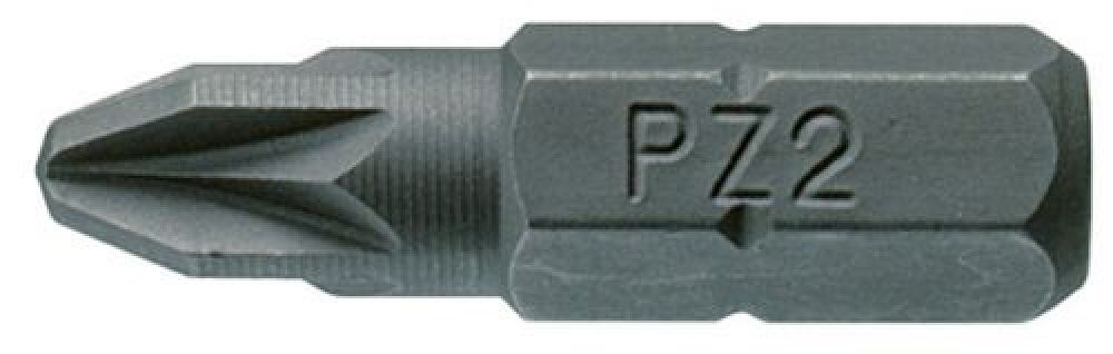 PZ Bit - 25MM Long - 1/4" Hex Drive (Pack Qty: 3) Teng Tools  