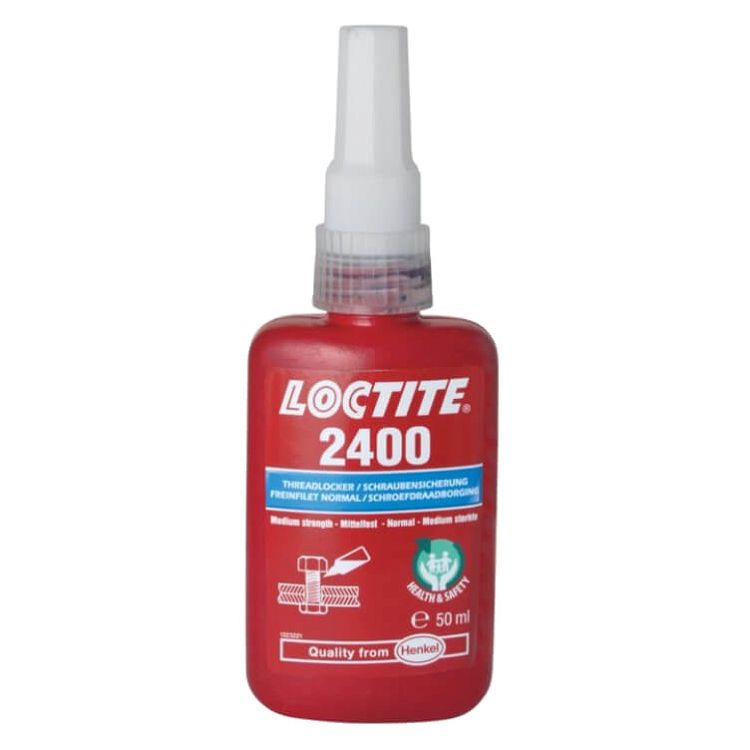 LOCTITE 2400 BO 50ML EPIG Ασφαλιστικό Σπειρωμάτων  Μεσαίας Ασφάλισης χωρίς επισήμανση ( White label product )