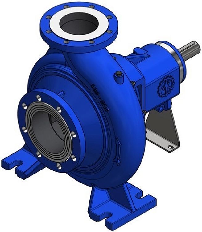 Centrifugal Pumps Type NT Per DIN 1500 Rpm / 50 HZ