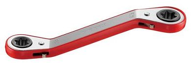 Ratcheting Double Offset TX-E Ring Spanner Teng Tools