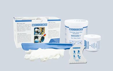 WEICON F aluminium-filled epoxy resin system for repairs and moulding