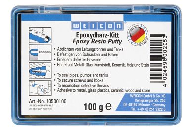 WEICON Epoxy Resin Putty kneadable universal repair compound